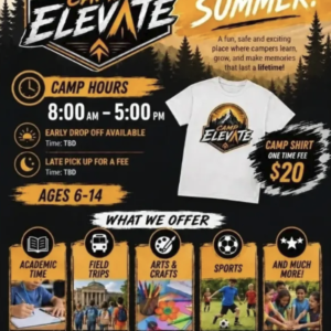 Camp fee $230 a week